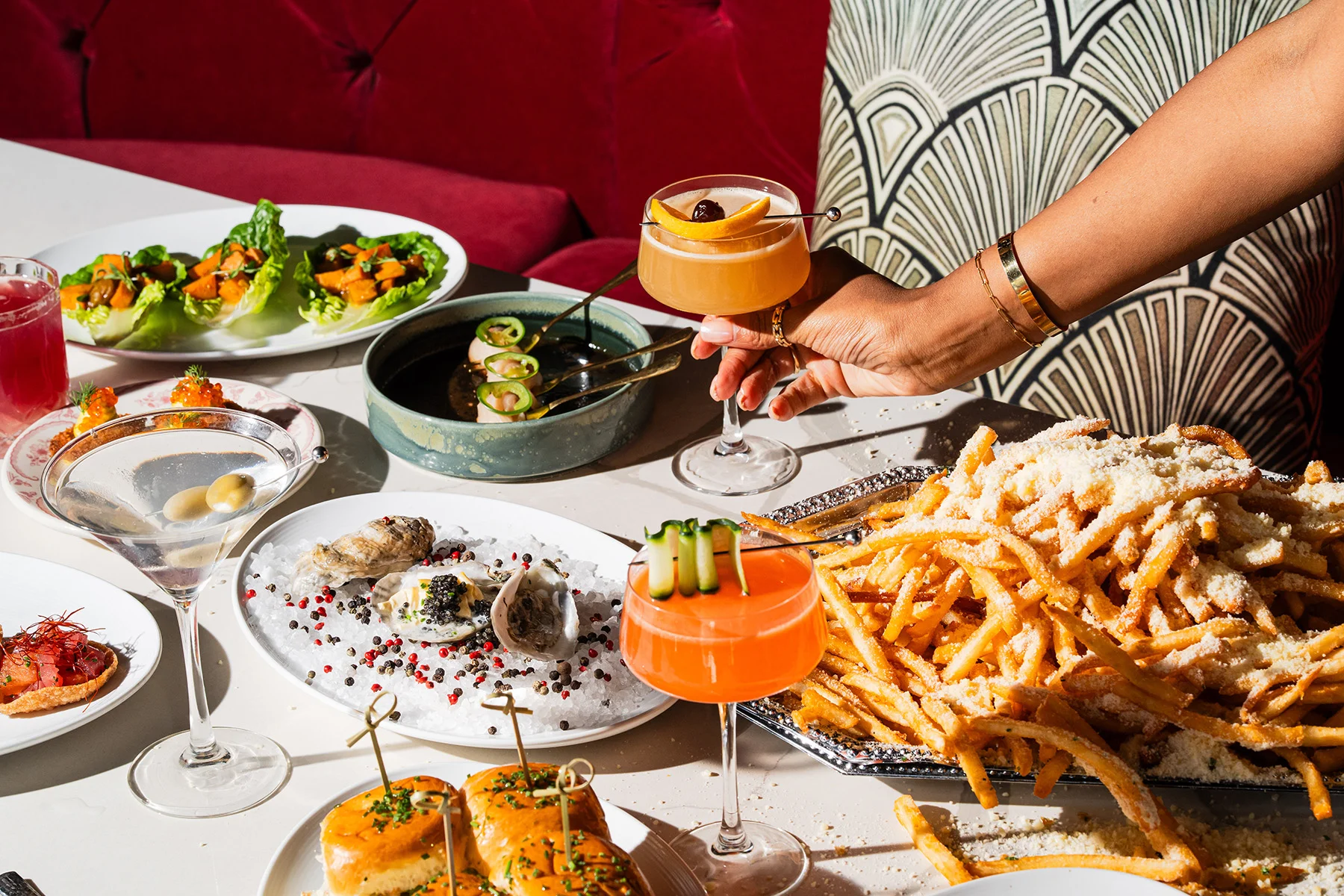 Fancy's elegant atmosphere